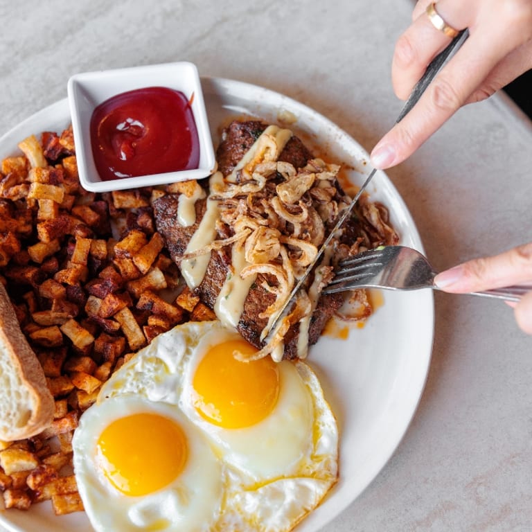 Steak and Eggs Delight